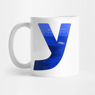 Alphabet 048 (Style:1) Mug